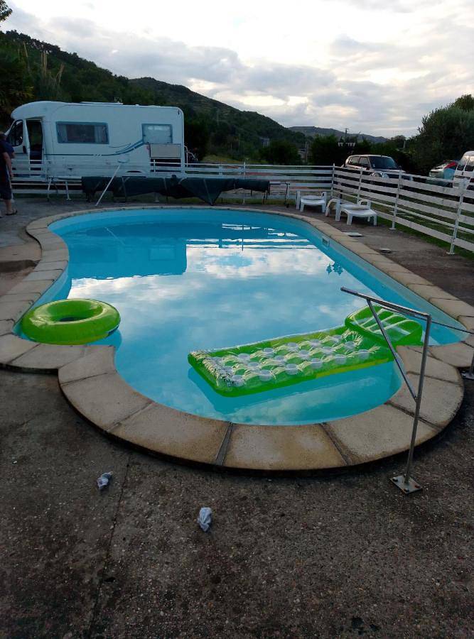 Maison de vacances pour 11 personnes, avec Terrasse ainsi que Piscine et Vue