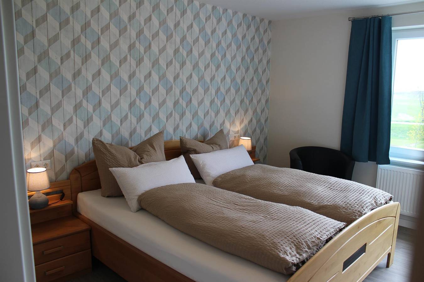 Ganze Ferienwohnung, Doppelzimmer 2 in Welt, Eiderstedt