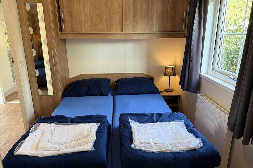 Ganze Wohnung, Chalet Forest 1 | 4 personen | Resort de Heimolen in Baarle-Nassau, Nordbrabant