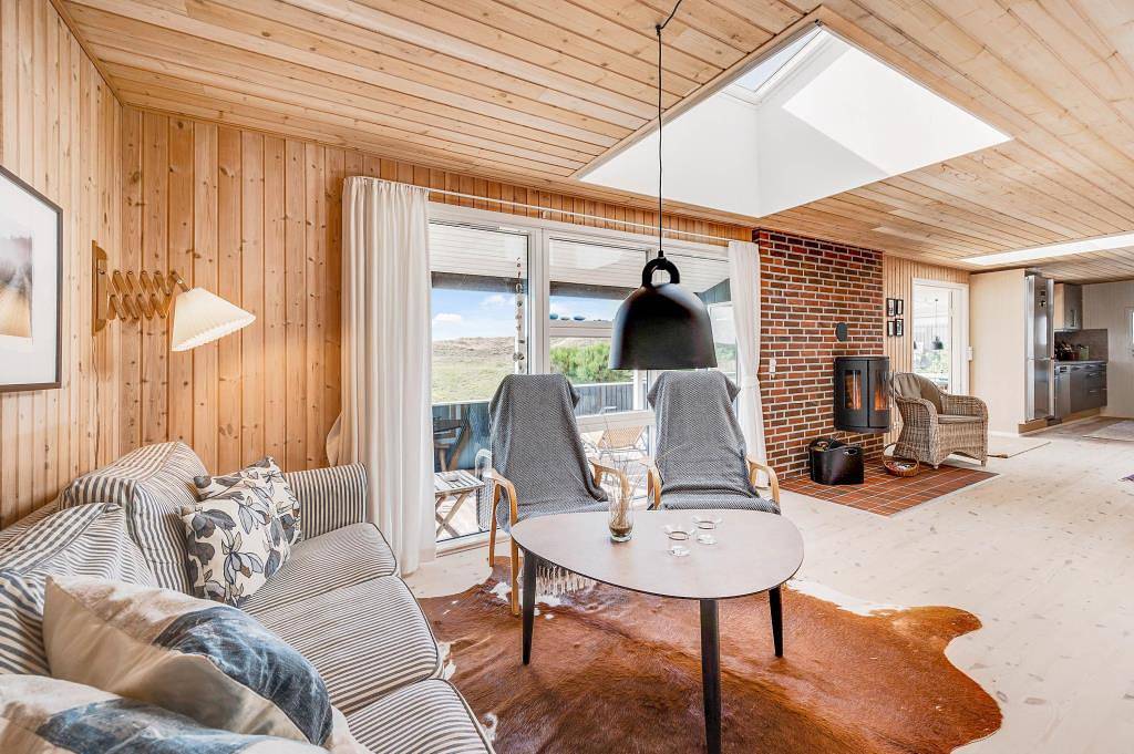 Ferienhaus in Skodbjerge nah am Meer und am Fjord mit Blick auf die Dünen in Skodbjerge, Hvide Sande