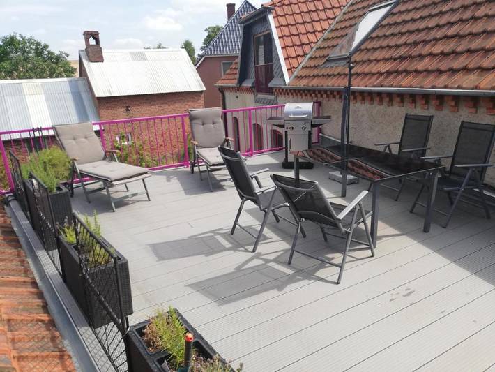 Ferienwohnung für 3 Personen, mit Terrasse in Wittenburg