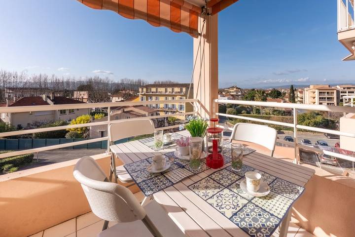 Appartement de vacances pour 5 personnes, avec balcon