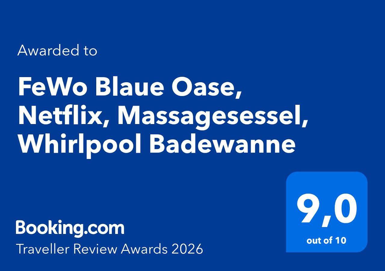 Ganze Wohnung, Fewo Blaue Oase, Netflix, Massagesessel, Whirlpool Badewanne in Germersheim, Rheinebene