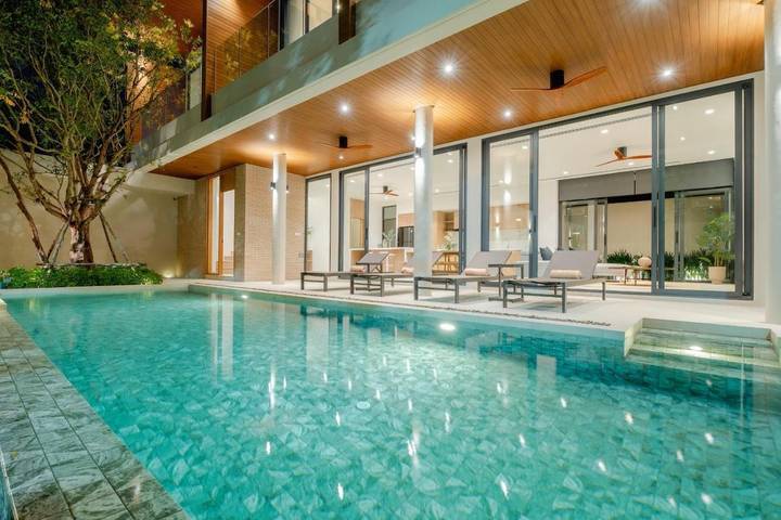 Cottage pour 6 personnes, avec piscine et jardin