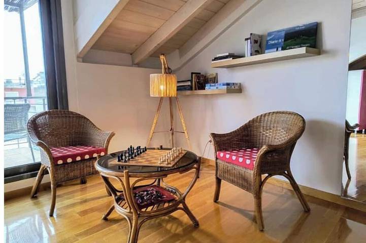 Ferienhaus für 2 Personen, mit Balkon