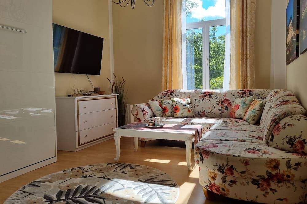 Entire apartment, Quiet vacation apartment for 4 guests, 60m² in Bad Elster near forest, pond. Parking lot in Bad Elster, Chemnitz (region)