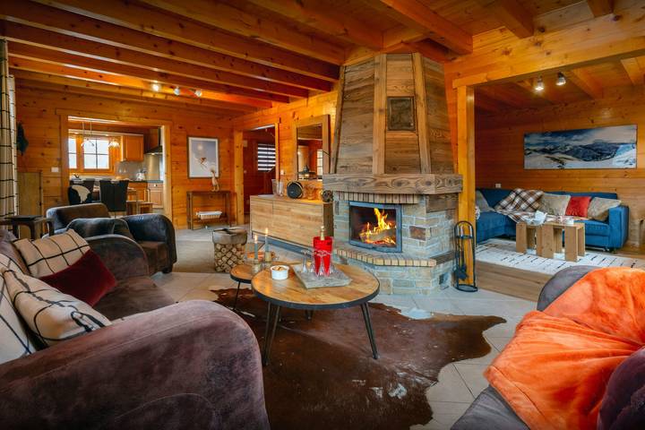 Chalet pour 10 personnes, avec Balcon et Jardin à Saint-Jean-de-Sixt