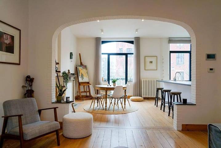 Maison de vacances pour 4 personnes, avec Balcon ainsi que Terrasse et Vue à Hasselt