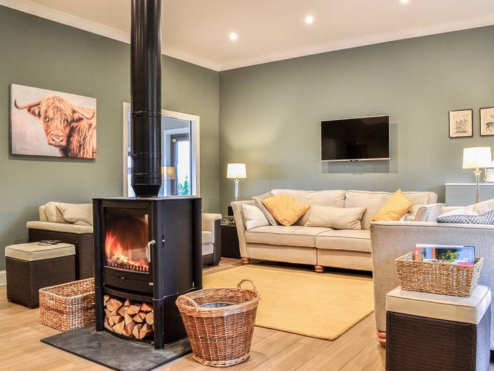 Cottage for 4 people, with garden in Scotland