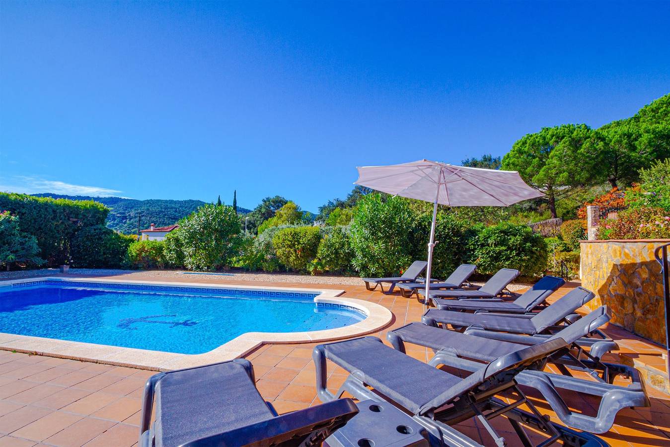 Villa pour 8 personnes avec terrasse in Cabanyes, Calonge