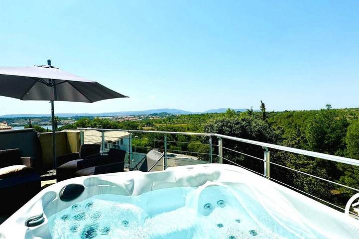 Location de vacances pour 7 personnes à Leucate