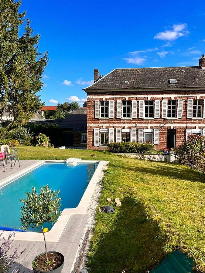 Chambre d’hôte pour 2 personnes, avec terrasse et piscine ainsi que jardin et vue dans la Somme - 2
