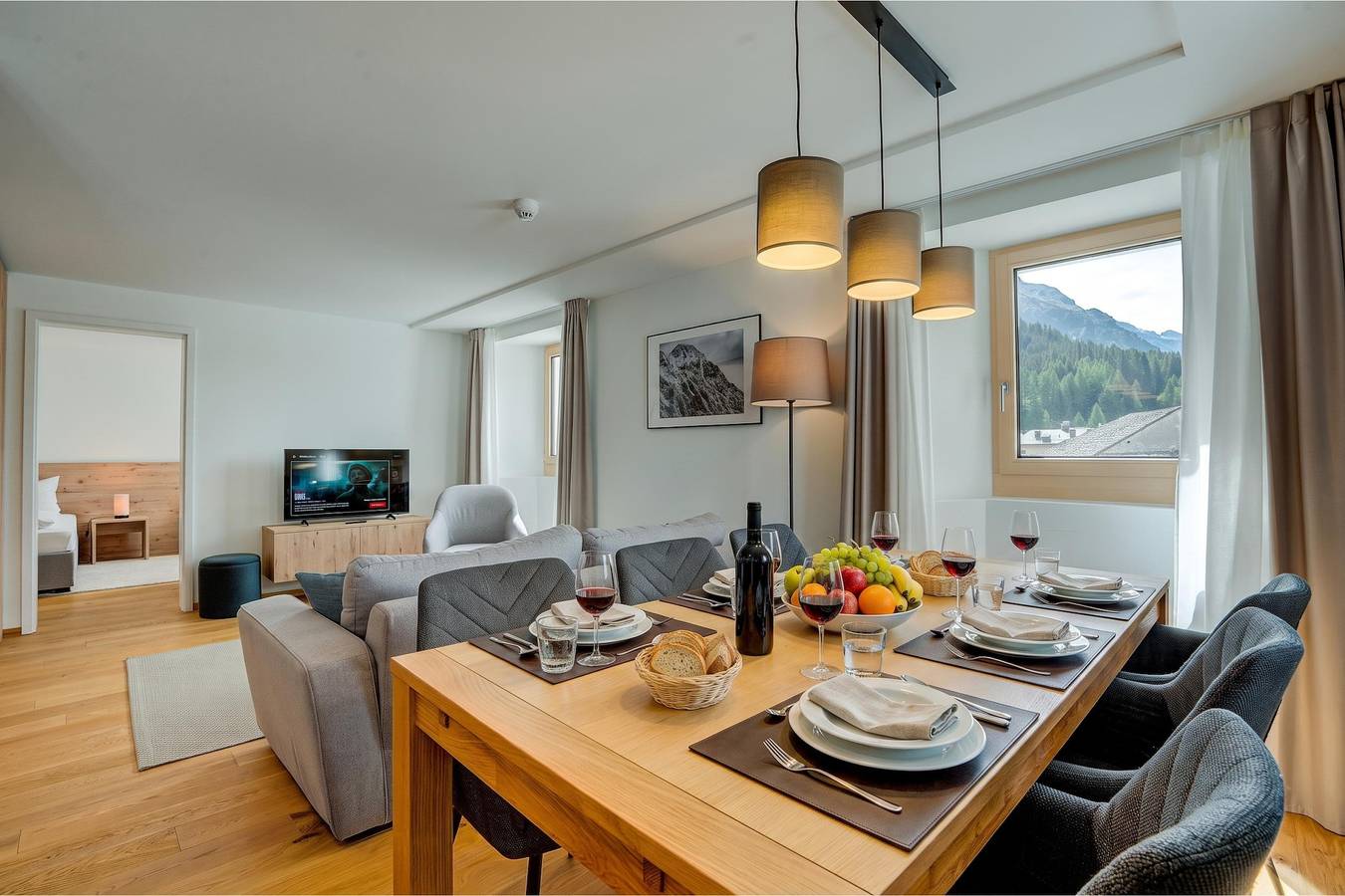 Ganze Wohnung, Modern Alpine Stay in San Bernardino | Ski, Hiking & Nature - Montana 102 in San Bernardino GR, Mesocco