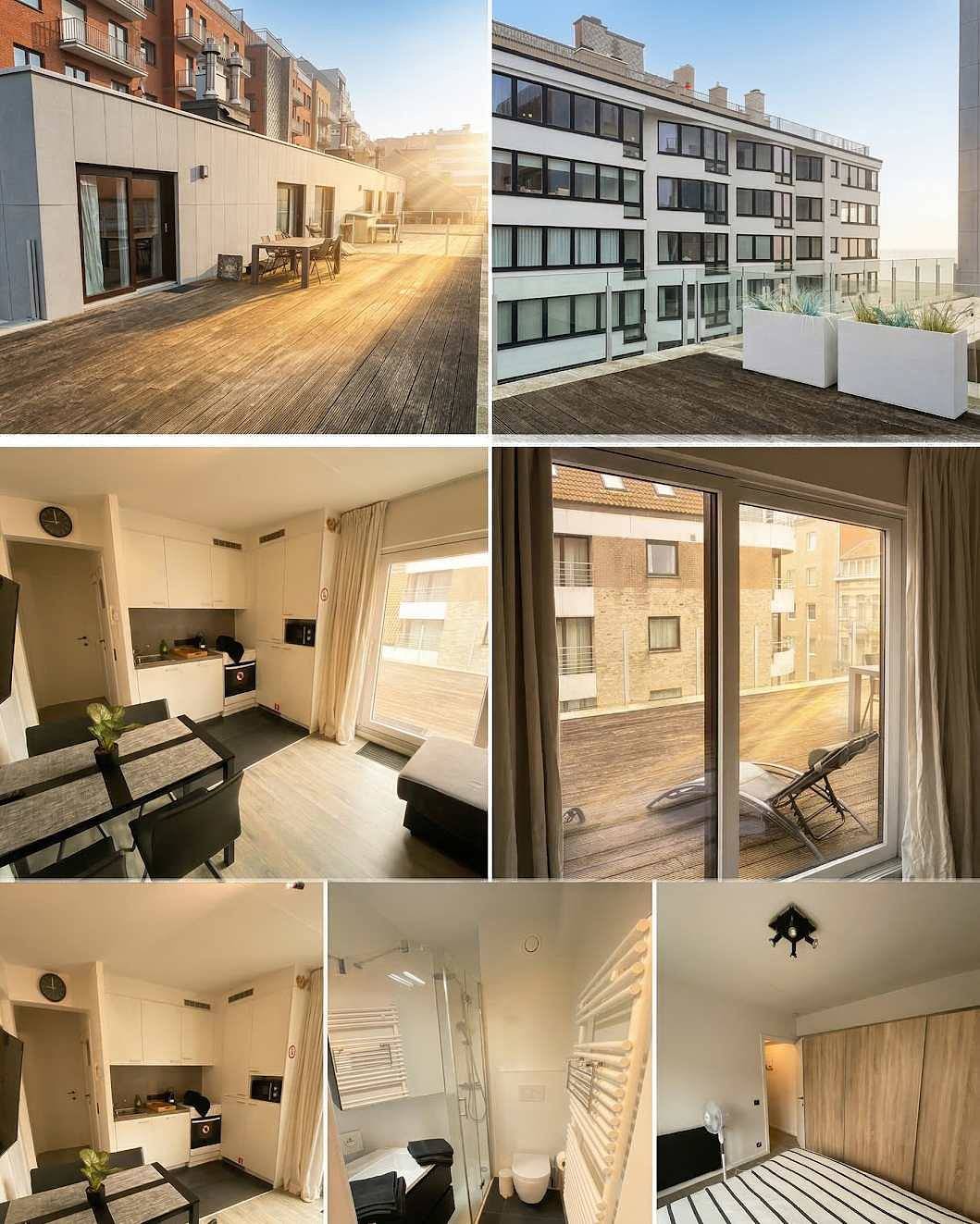 Entire apartment, Seaside Apartment with Large Terrace & Views in Knokke-Heist, Belgian Coast
