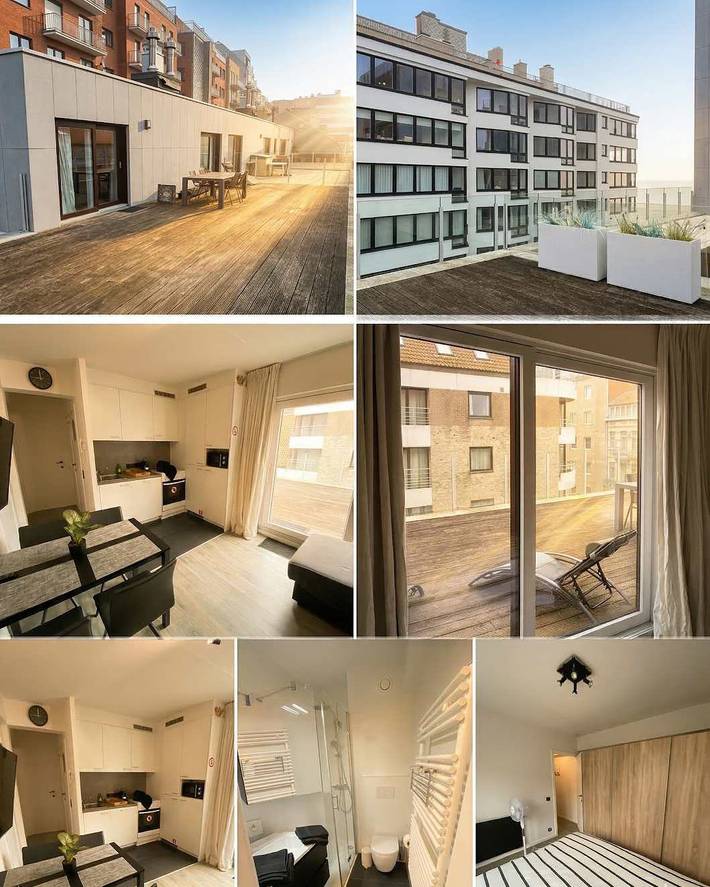 Ferienwohnung für 4 Personen, mit Meerblick und Garten in Knokke-Heist - 2