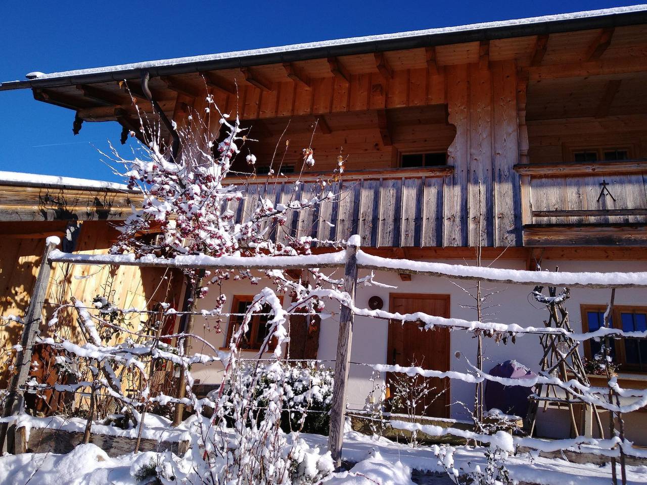 Ganze Ferienwohnung, Ferienwohnung Holzzeit - Ferienwohnung in Wurmansau, Saulgrub