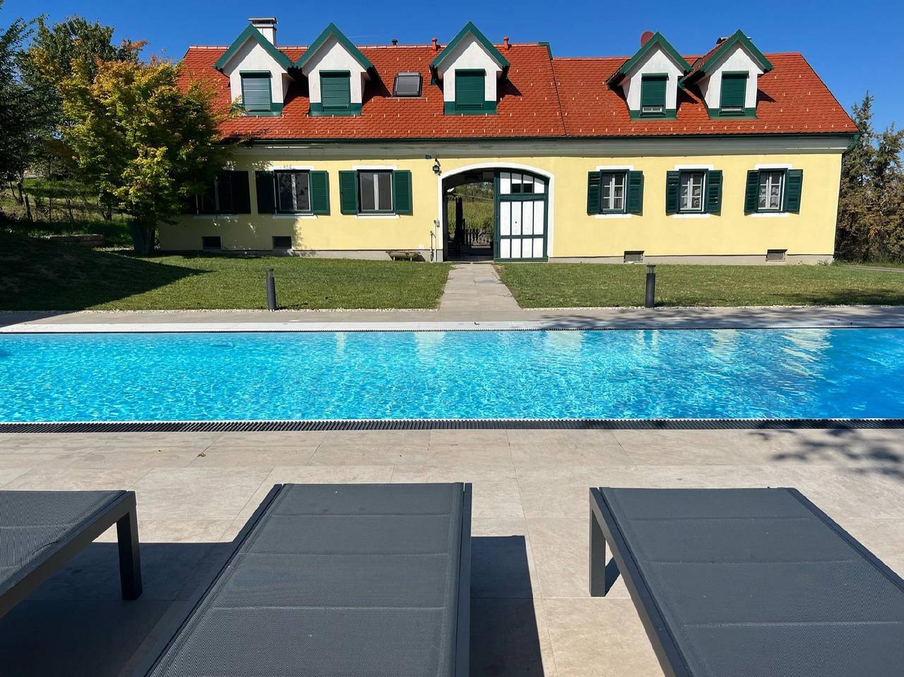 Ganze Ferienwohnung, Dassonnenblick - Landhaus dasthomas in Jennersdorf, Südburgenland