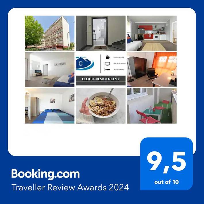 Gîte pour 4 personnes, avec vue et balcon à Villeneuve-la-Garenne - 2