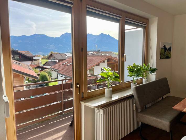 Ferienwohnung für 5 Personen, mit Balkon und Ausblick sowie Sauna, mit Haustier in Bolsterlang - 2