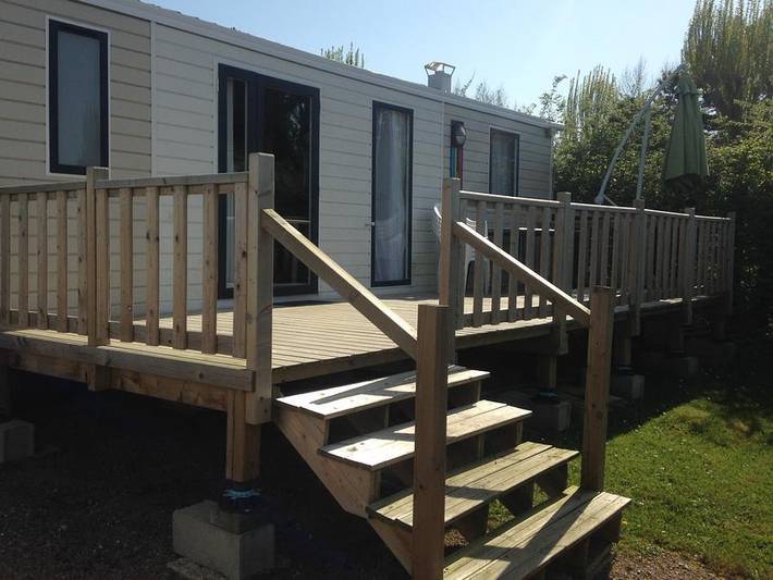 Camping pour 6 personnes, avec bassin pour enfant et sauna en Normandie - 2