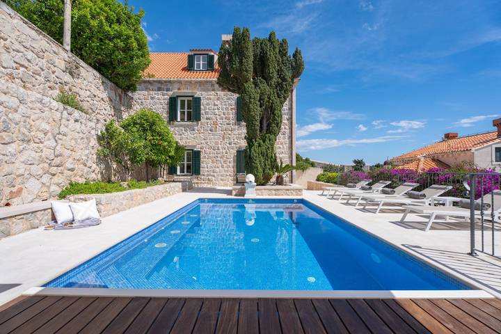 Ferienhaus für 8 Personen, mit Balkon und Terrasse sowie Garten in Dubrovnik - 2