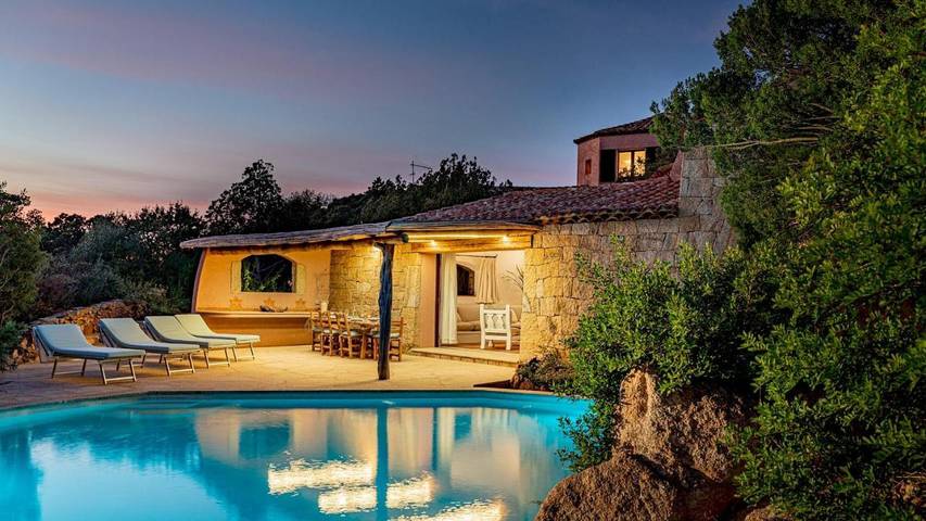 Villa voor 10 personen, met tuin en zwembad in Porto Cervo