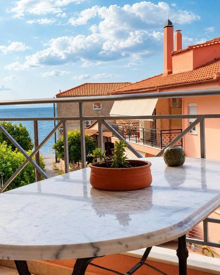 Appart’hôtel pour 2 personnes, avec Balcon et Terrasse