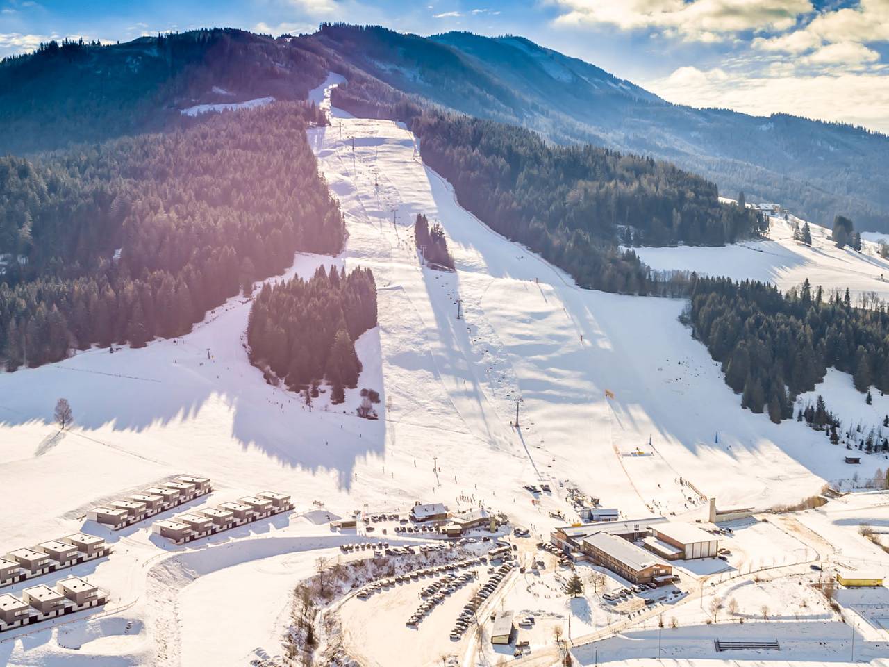 Für 8 Personen mit Ir-Sauna in St. Lambrecht, Murau (Kreischberg)