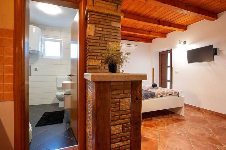 Appartement entier, Studio Mateo avec terrasse in Rovinjsko Selo, Rovinj