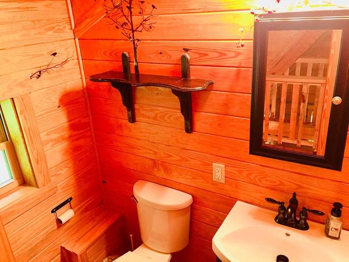 Blockhütte für 4 Personen, mit Whirlpool und Terrasse - 1