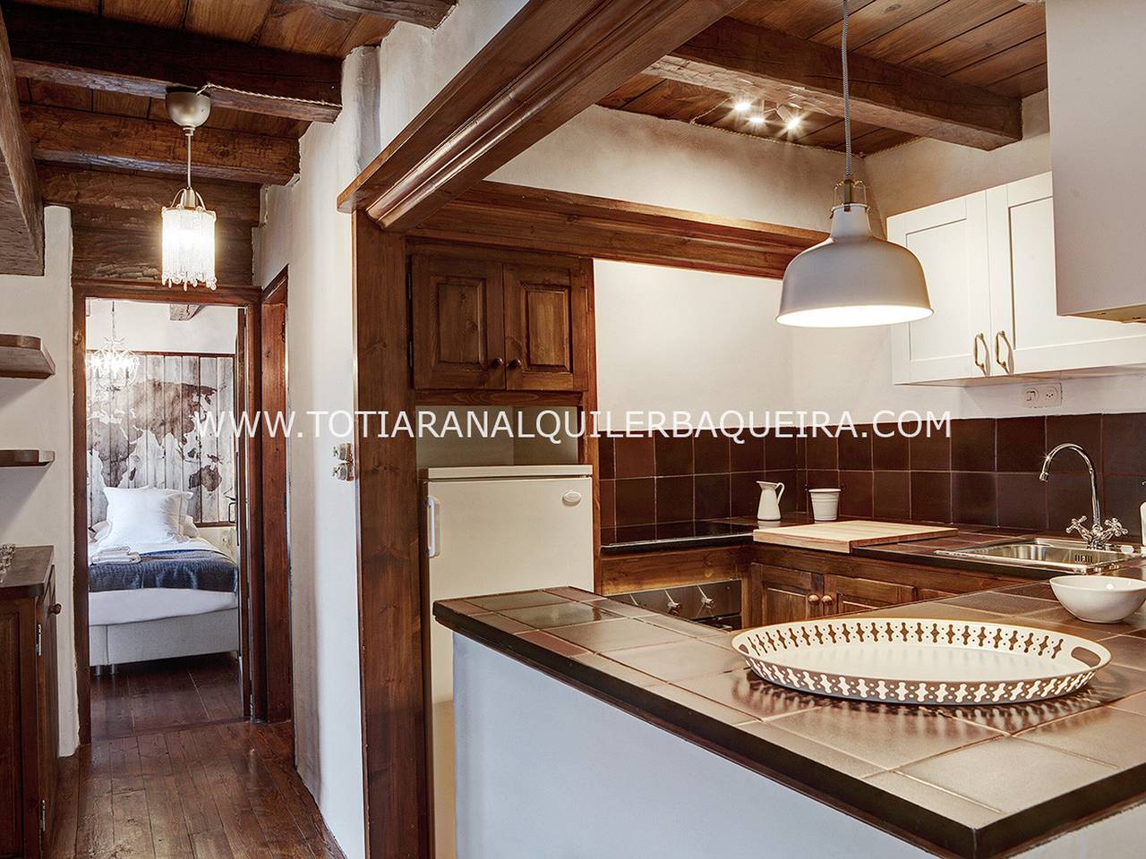 Apartamento entero, Apartamento alpino en Pleta de Baqueira para 6 cerca de las pistas in Baqueira, Alto Arán