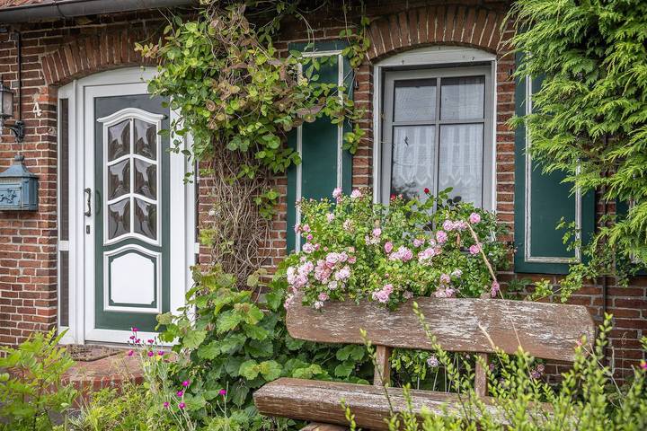 Ferienwohnung für 4 Personen, mit Terrasse und Garten in Carolinensiel