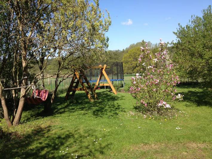 Ferienhaus für 4 Personen, mit Terrasse und Garten sowie Ausblick und Seeblick in Kargow - 4