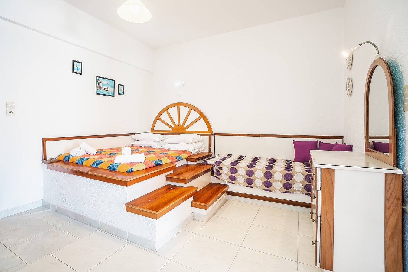 Vakantiehuis 'Panorama Tilos Apt A' met zeezicht, Wifi en airconditioning, foto 7