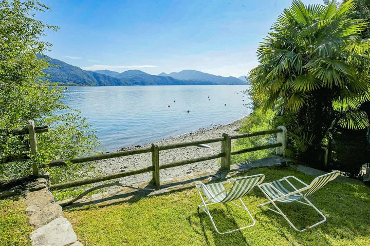 Ferienhaus für 4 Personen, mit Terrasse und Garten sowie Seeblick im Piemont - 4