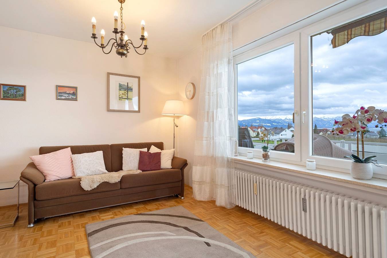 Ganze Wohnung, Ferienwohnung 2 Marschall" mit Gemeinschaftsgarten, Balkon und Wlan in Wasserburg (Bodensee), Bayerisch Schwaben