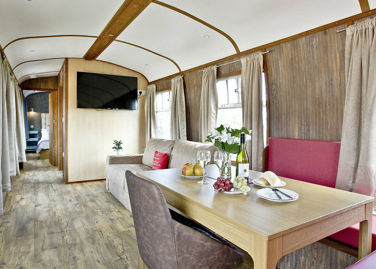 Brunel Boutique Railway Carriage 3 in Dawlish Warren, Dawlish