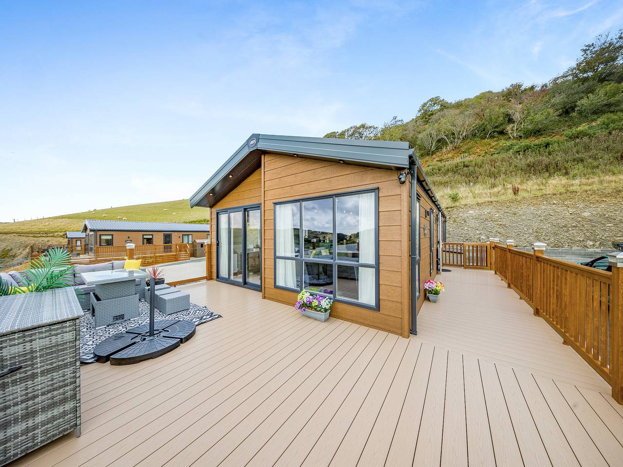 Hillfort Lodge in Cardigan Bay