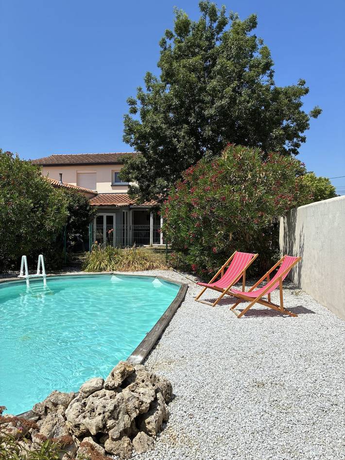 Holiday home for 6 people, with garden and balcony as well as pool, child-friendly - 1