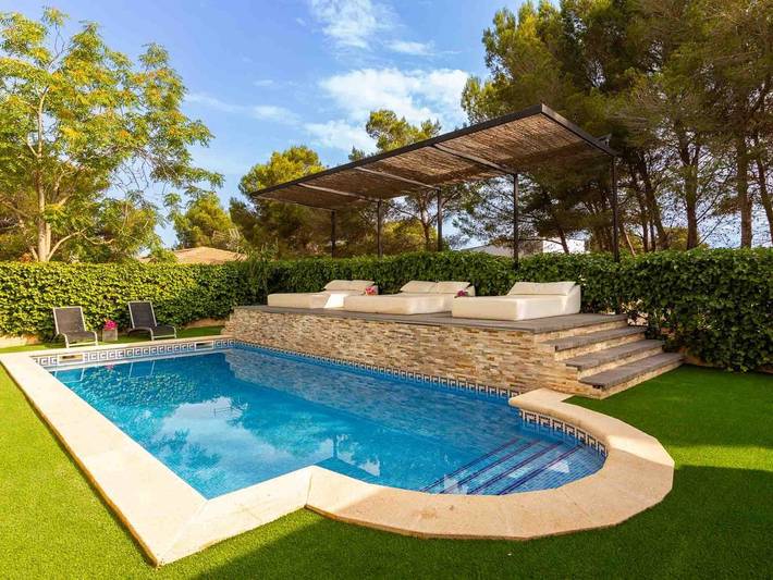 Apartamento para 8 personas, con Balcón/Terraza y Piscina en Son Serra de Marina