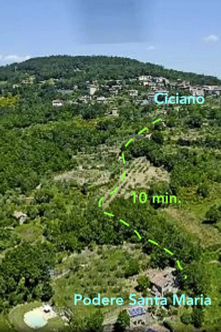 Haus 4 Personen in Chiusdino, Siena Provinz
