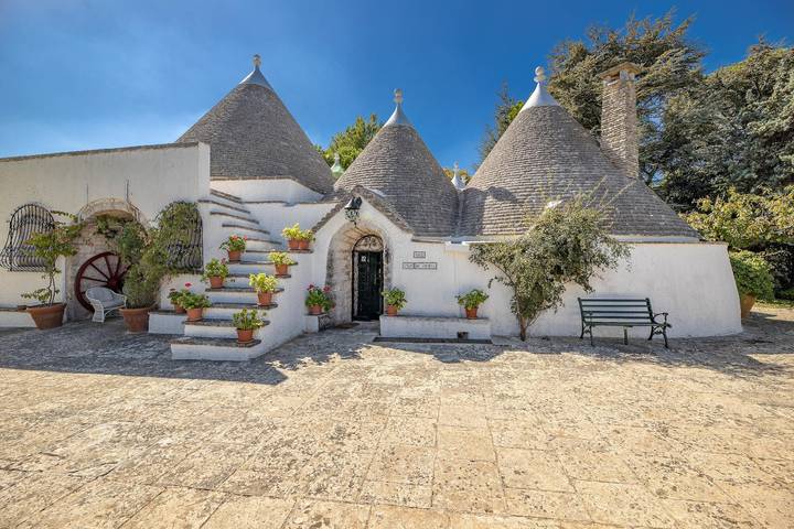 Trullo für 3 Personen, mit Pool und Balkon/Terrasse, mit Haustier in Italien - 3