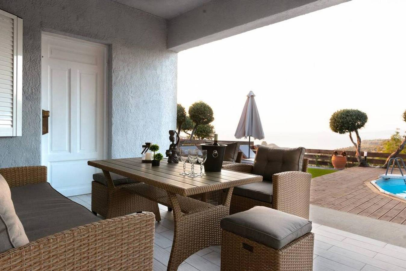 Villa voor 5 personen met zwembad in Iraklio-Heraklion en omgeving