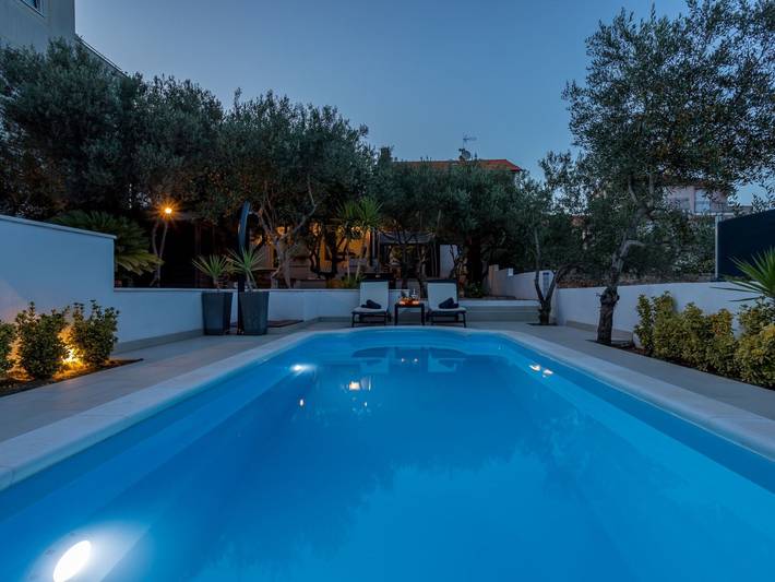 Ferienhaus für 2 Personen, mit Pool und Garten, mit Haustier auf Hvar