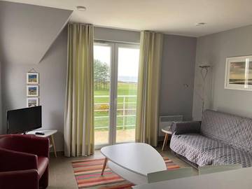 Gîte pour 4 personnes, avec balcon et vue dans Golf de Wimereux