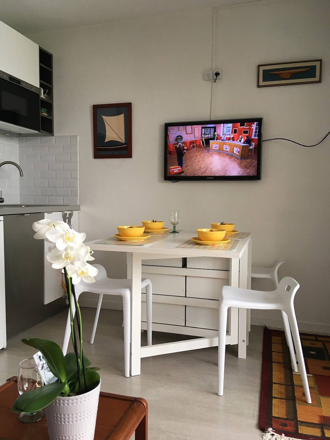 Ganze Wohnung, Gemütliche Wohnung mit Gemeinschaftspool - Guérande - 30 m² in Guérande, Côte d'Amour
