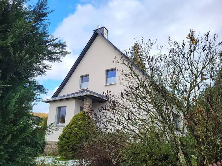 Ferienhaus für 4 Personen, mit Balkon und Terrasse sowie Garten und Sauna in Chemnitz