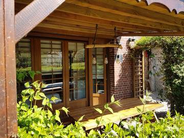 Chambre d’hôte pour 2 personnes, avec piscine ainsi que jacuzzi et jardin dans le Calvados