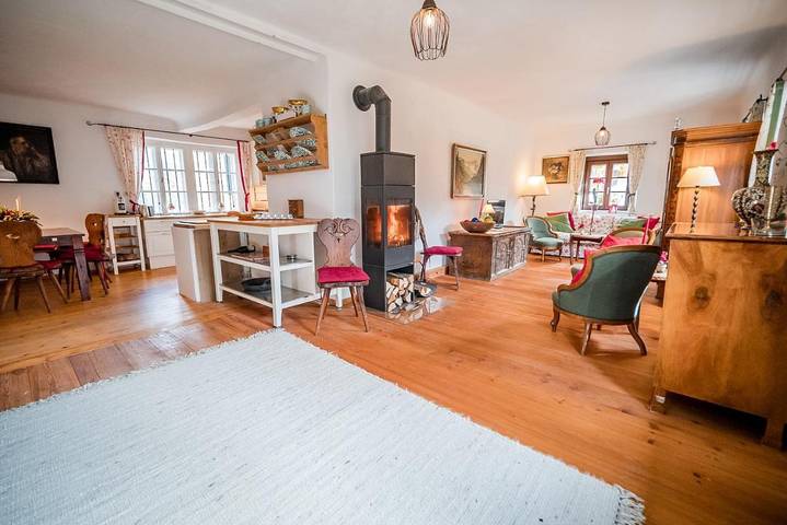 Ferienwohnung für 5 Personen, mit Garten und Ausblick in Bad Aussee