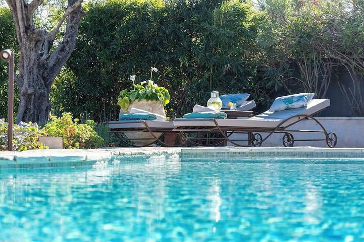 Maison de vacances pour 8 personnes, avec piscine et jardin - 1